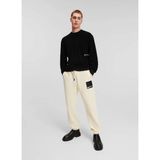 Karl Lagerfeld Relaxed Krem Erkek Eşofman Altı 245D1000_KLJ Relaxed Sweatpant