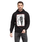 Karl Lagerfeld Series Erkek Kapüşonlu Sweatshirt, Siyah, S Beden
