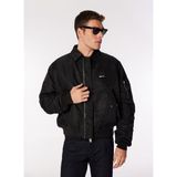 Karl Lagerfeld Siyah Erkek Mont 245d1501_Klj Padded Bomber