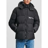 Karl Lagerfeld Siyah Erkek Mont 246D1504_KLJ Regular Puffer - XL