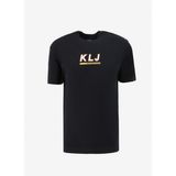 Karl Lagerfeld Siyah Erkek T-Shirt 240D1701_KLJ Regular Sslv Skate Tee