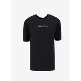 Karl Lagerfeld Siyah Erkek T-Shirt 240D1708_KLJ Relax Sslv Gothıc Logo