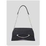 KARL LAGERFELD Siyah Kadın 35x19x8 cm Deri Omuz Çantası 235W3015999
