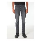 Karl Lagerfeld SLIM DENIM Regular Fit Gri Erkek Denim Pantolon 241D1103