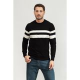 Karl Lagerfeld Triko Kazak, L, 655040544305, SİYAH, Erkek