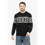 Karl Lagerfeld Triko Kazak, L, 914159, siyah, Erkek