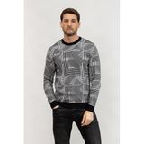Karl Lagerfeld Triko Kazak, M, 655085551310, SİYAH, Erkek