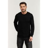 Karl Lagerfeld Triko Kazak, S, 655018554302, SİYAH, Erkek