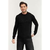 Karl Lagerfeld Triko Kazak, XL, 655082533304, SİYAH, Erkek