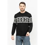 Karl Lagerfeld Triko Kazak, XL, 914159, siyah, Erkek