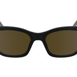KARL LAGERFELD Unisex güneş gözlüğü, Mat Siyah, Ölçü Birimi