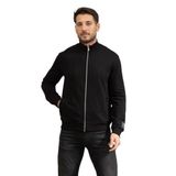 Karl Lagerfeld Zip Jacket Erkek Fermuarlı Sweatshirt, Siyah, M Beden