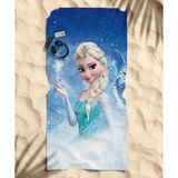 Karlar Prensesi Elsa Temalı Plaj Havlusu - Karışık - 75 x 150 cm