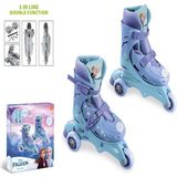 Karlar Ülkesi Frozen Elsa Anna Paten 29-32 Beden Alıştırma Ve Normal Kullanım 2İn1