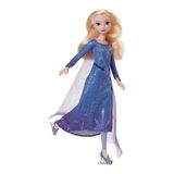 Karlar Ülkesi: Kış Festivali'nden Ilham Alan Disney Karlar Ülkesi Elsa Bebek ve Aksesuarlar, Çıkarılabilen Elbise, Paten ve Bir Çift Ayakkabı, JBG53