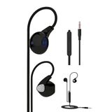 Karleader U1 Kulak Içi Kablolu Kulaklık Stereo 3.5mm Jack Girişli Siyah Mikrofonlu