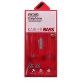Karler Bass Kr-204 Kablolu Kulaklik - Kirmizi