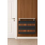 KARLI 2+2 ANTRASİT DESENLİ METAL AYAKKABILIK