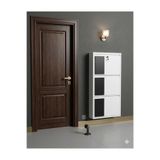 KARLI 3 LÜ KİLİTLİ DESENLİ ŞIK METAL AYAKKABILIK