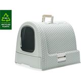 Karlie 51x38.5x39.5 Mavi Plastik Kedi Tuvaleti