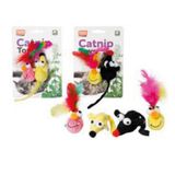 Karlie Catnipli Peluş 6 cm 2'li Karışık Çeşitli Kedi Oyuncağı Seti