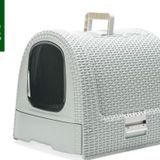 Karlie Plastik Kedi Tuvaleti Gri 51x38,5x39,5 Cm