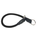 Karlie Suni Deri Siyah 50x1.2 cm Köpek Eğitim Tasması