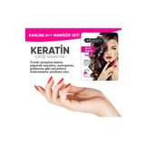 Karline A Manikür Seti Keratinli , Cilt Yenileyici / El Bakım Maskesi Tek Kullanımlık ( 9 Parça )