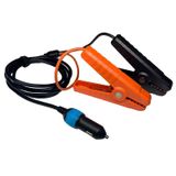 KarlKers Timsah kelepçesi erkek sigara çakmağı uzatma kablosu 6 ft 12 AWG erkek sigara çakmağı soketi 12 V akü timsah klipsi, çakmak fişi adaptörü, timsah klipsleri ile 12 Volt