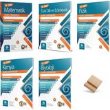 Karma Kitaplar 10. Sınıf Mat Ed. Fizik Kimya ve Biyoloji 5li Set Bilgi Sarmal Soru Bankası + Telefon Standı - Maarif Model