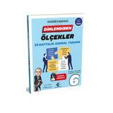 Karma Kitaplar 6. Sınıf Eker Test Dinlendiren Ölçekler 36 Haftalık Sarmal Tarama - ŞANSLI KİTAP