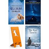 Karma Kitaplar 8 Günde Uygulamalı Hızlı Okuma Teknikleri - Cenan Balcı + Kuzey Işıklarının Şarkısı + Telefon Tutucu + Bir Kar Tanesi