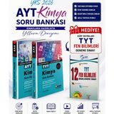 Karma Kitaplar Aydın Yayınları Tyt-Ayt Kimya Soru Bankası Set-Gür Yayınları Tyt Fen Blimleri Deneme Hediye!!