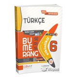 Karma Kitaplar Günay Yayınları 6 Sınıf Bumerang Türkçe Etkinlikli Soru Bankası 2024