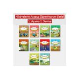 Karma Kitaplar Hikâyelerle Arapça Öğreniyorum 1. Aşama 1. Seviye (10 Kitap)