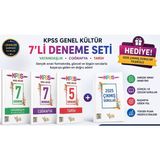 Karma Kitaplar Kpss Genel Kültür Deneme Seti-Kpss 2025 Çıkmış Sorular Fasikülü Hediyeli!!