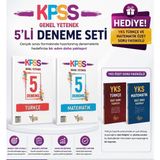 Karma Kitaplar Kpss Genel Yetenek Deneme Seti-Yks Türkçe ve Matematik Özet Soru Fasikülü Hediye!!