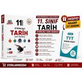 Karma Kitaplar Limit Yayınları 2027 11.sınıf Tarih Soru Bankası-Maarif Tyt Deneme Sınavı Hediyeli!! - LİMİT