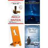Karma Kitaplar Şampiyon Yapan Akıllı Hafıza - Mücahit Aköz + Kuzey Işıklarının Şarkısı + Telefon Tutucu + Bir Kar Tanesi