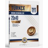 Karma Kitaplar Tyt Türkçe 20 x 40 Branş Denemeleri+Paragraf Soru Bankası Hediye!!