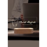 Karma Light Markt Doktorlar için Kişiye Özel Led Masa İsimliği - Kişiselleştirilebilir Doktor Hediye