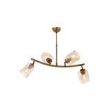 Karma Modern Avize E27 48w 60x36cm Metal Eskitme Avonni-av-1836-4e-ym Kaplama