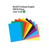 Karmaofis Açık Yeşil Fotokopi Kağıdı 100'Lü