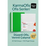 KarmaOfis Ofis Serileri – Premium Dosyalama Seti Yeşil