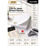 KarmaOfis Premium 230 gr Japon Bristol Karton 20'lı A4 | Sertifika, Başarı Belgesi ve Inkjet-Lazer Yazıcı Uyumlu