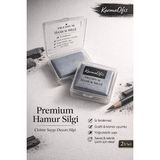 KarmaOfis Premium Hamur Silgi 2’li Set İz Bırakmayan Yoğrulabilir Çizim Silgisi Renk: Gri