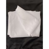Karmaş Home Saten Güneşlik Perde Korniş Düğmeli - Beyaz - 320 x 230 cm