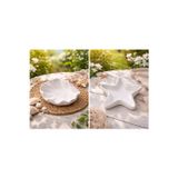Karmaşık Hobi Evi Deniz Temalı Yıldız & İstiridye Dekoratif Kase – Boyanabilir Ham Obje – 2’Li Set