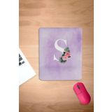 KARMAT Dikdörtgen, Mor, S Harfi, Harfe Özel mousepad, Bilgisayar Laptop Faresi Pedi, Aksesuar Oyuncular içi