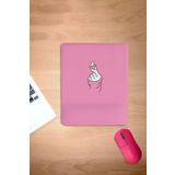 KARMAT Dikdörtgen, Pembe Mousepad, Bilek Destekli ,ergonomik, Konforlu Mousepad, Bilgisayar Laptop Aksesuar